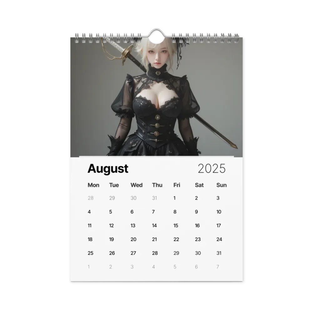Fantasy Wall Calendar 2025 product image (5)