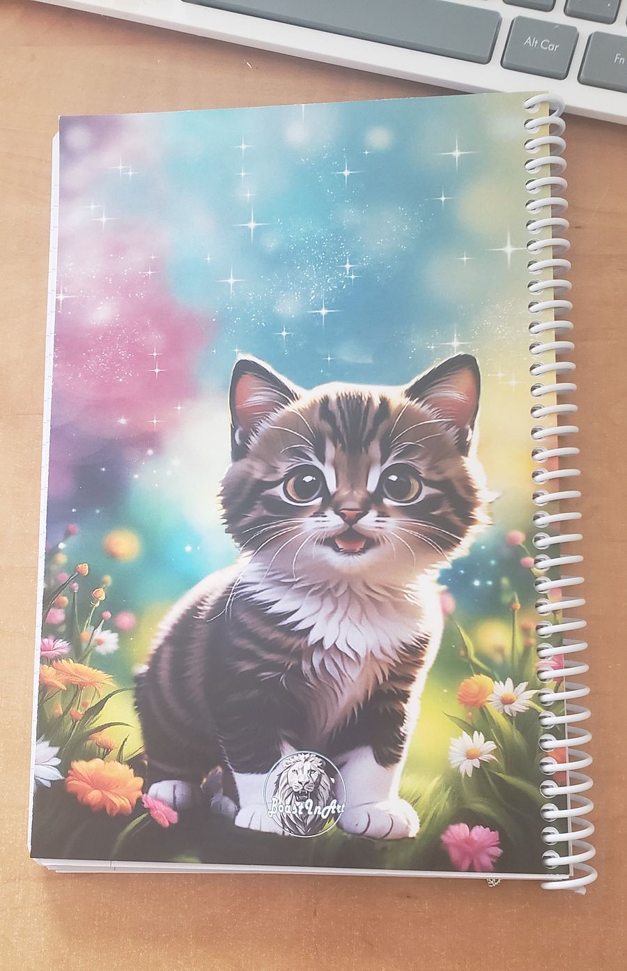 Whimsical Nature Notebook of Cute Dog and Cat product image (3)