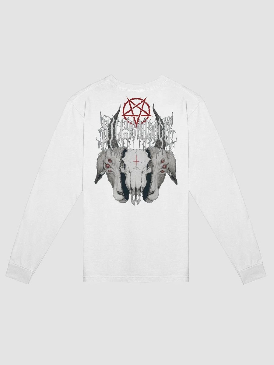 Sillysau5age Deathmetal Longsleeve T-Shirt (Black) product image (2)