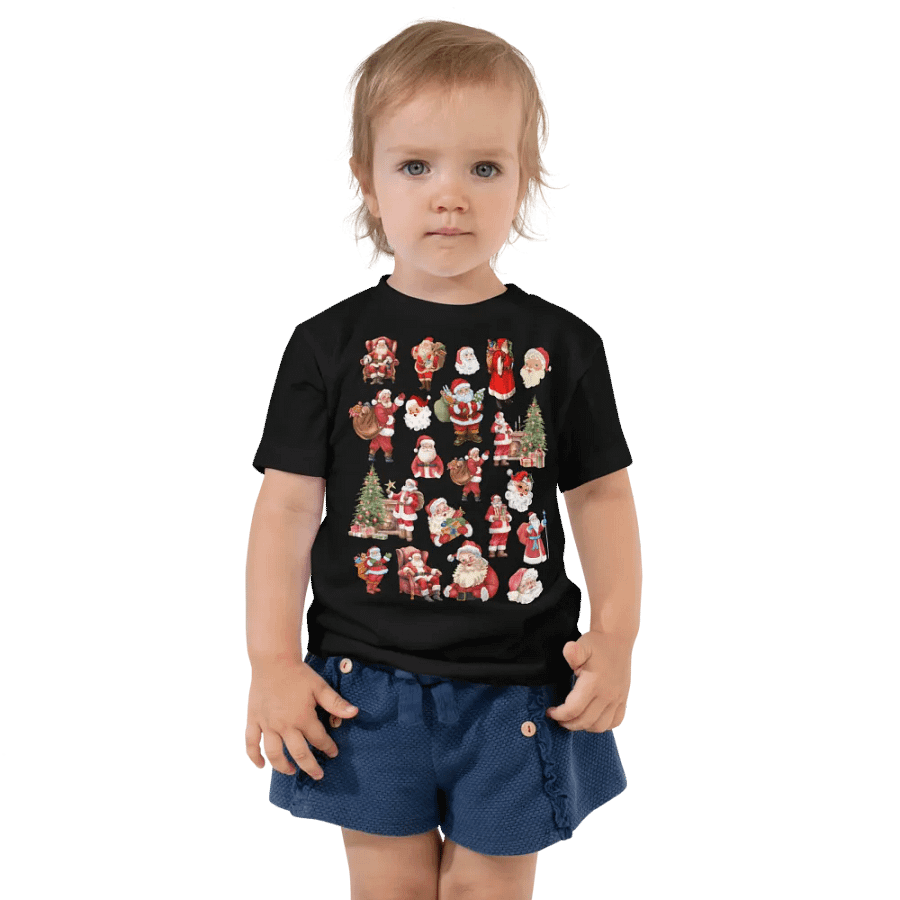 Santa Collage Toddler T-Shirt product image (1)