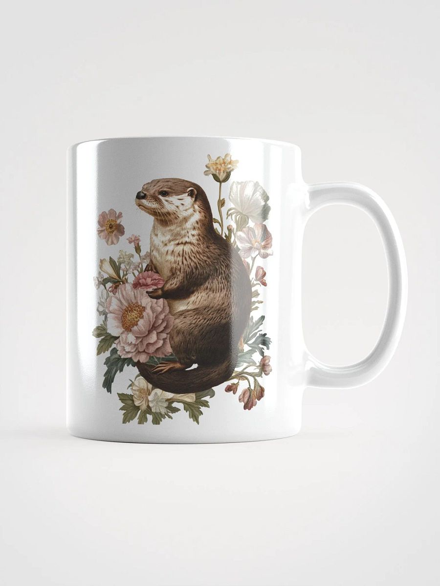 Floral Otter Elegance Mug product image (6)