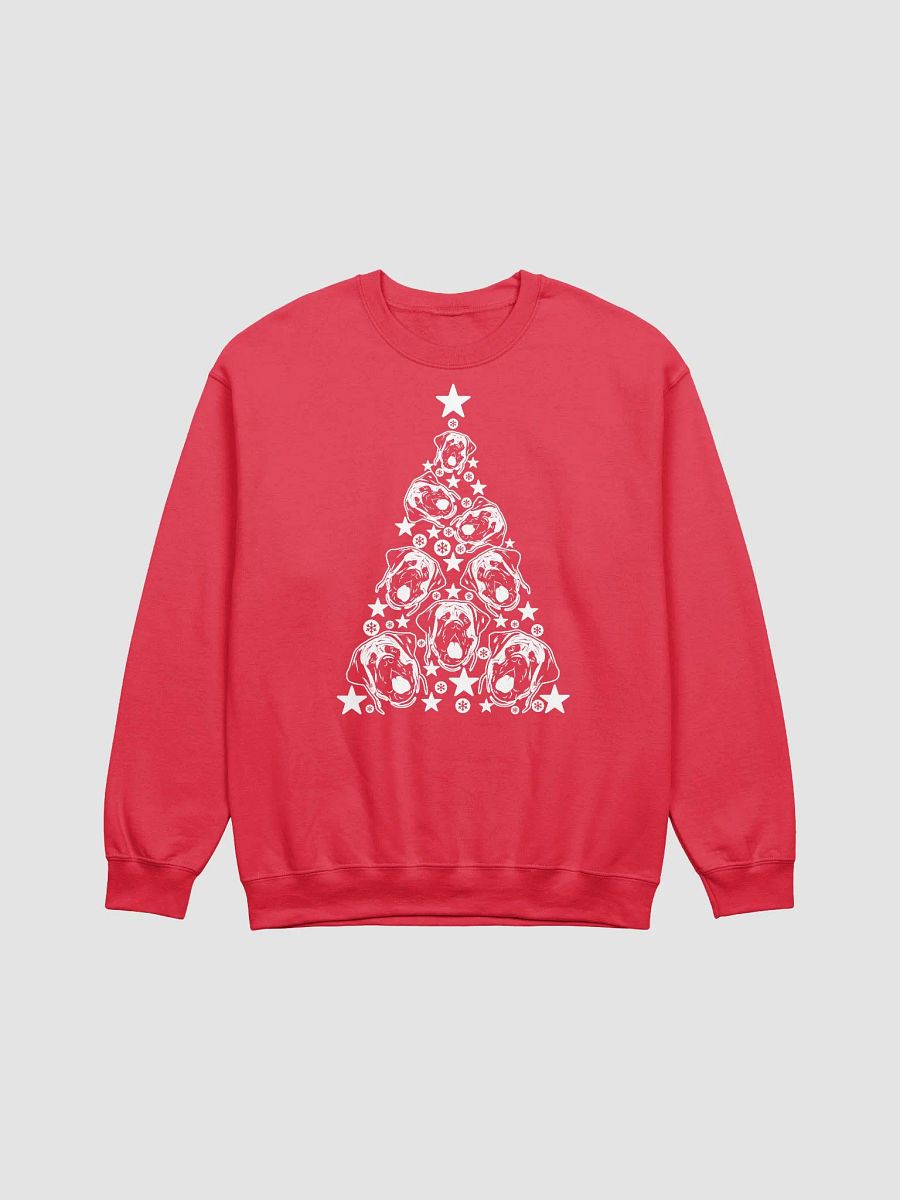Bullmastiff Christmas Tree Sweatshirt Design for Bullmastiff Paw-rents product image (3)