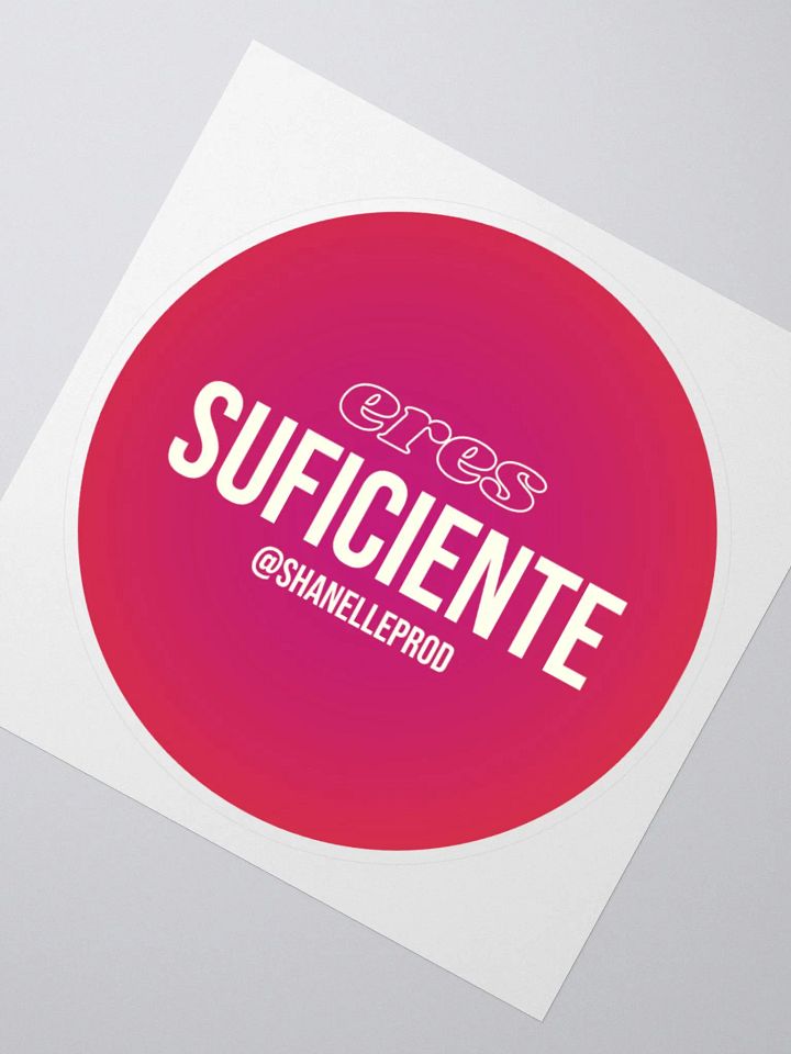 Sticker SUFICIENTE product image (6)