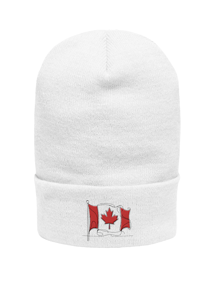 Canada Flag Line Art Design Beanie product image (11)