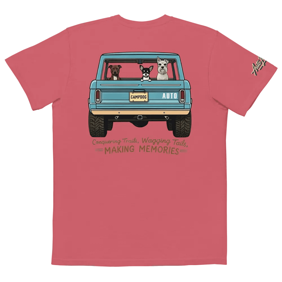 Trails and Tails Pocket Tee product image (73)