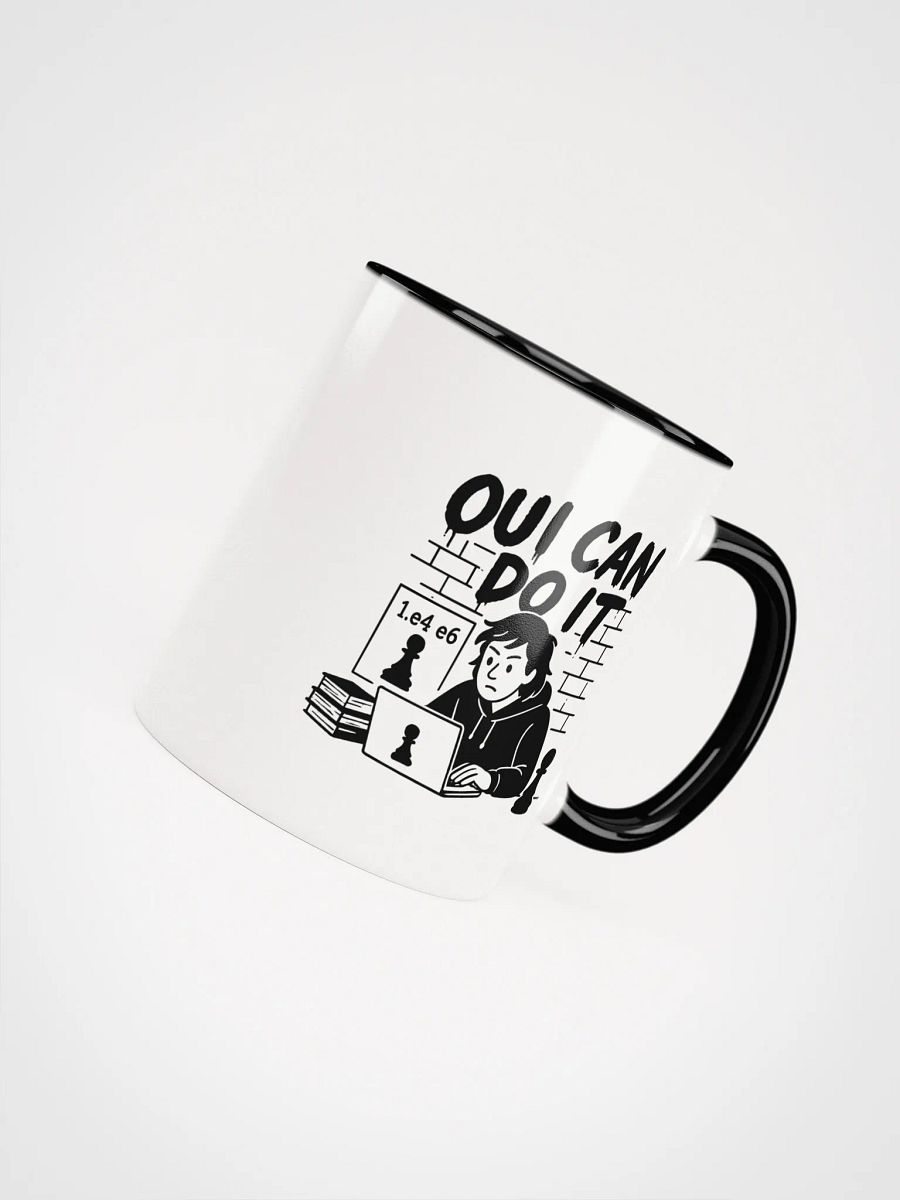 Oui Can Do It - Ceramic Mug with Color Inside product image (56)