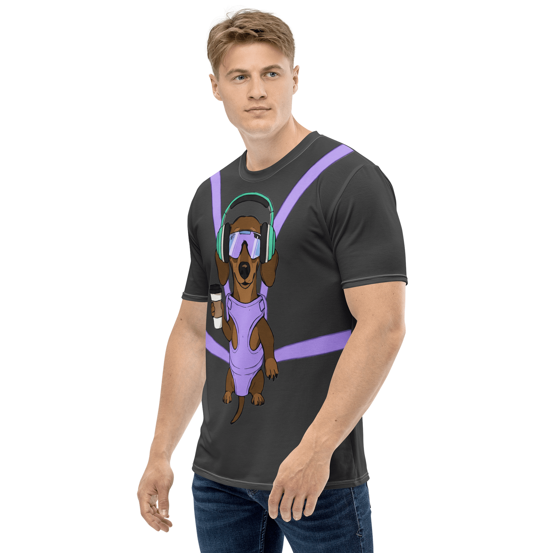 Coffee & Dachshunds - DJ Kaleo T-Shirt product image (2)