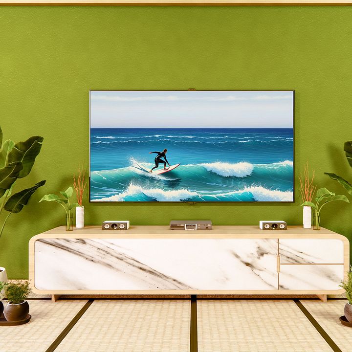 Surf's Up TV Frame Art product image (2)