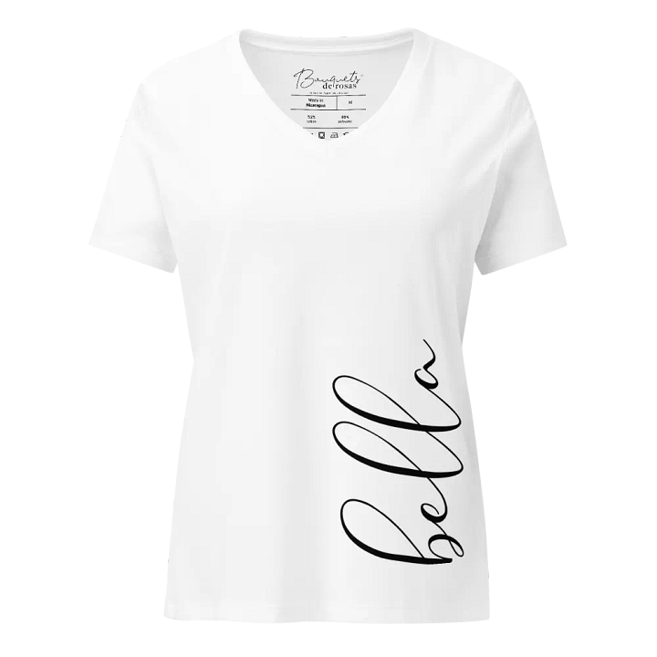 Spiral Elegance Women's V-Neck Tee product image (5)