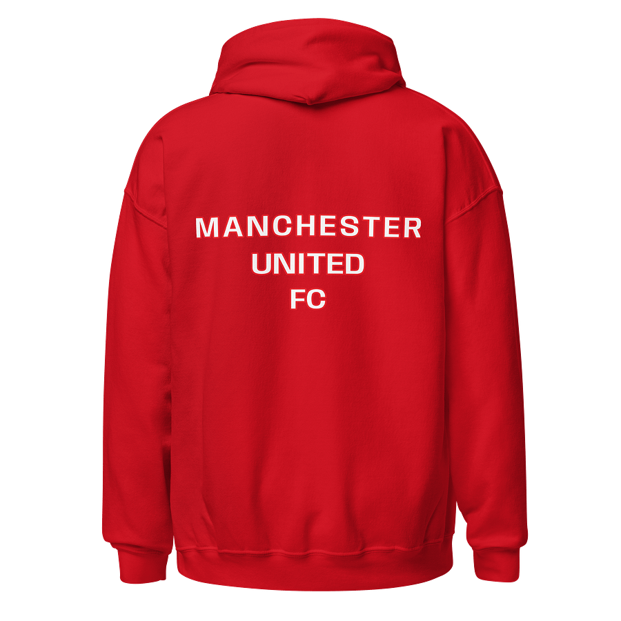 MANCHESTER UTD FAN - TEA UNISEX HOODIE (RED) product image (1)