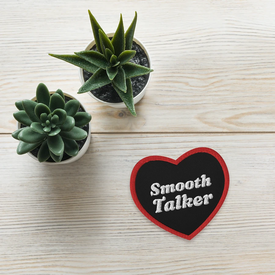 Smooth Talker Embroidered Patch product image (4)