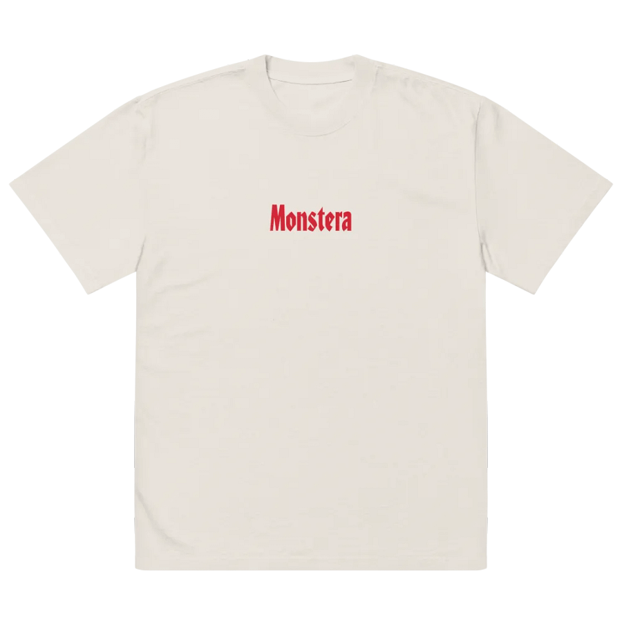 ⚡️ MONSTERA WORLD TOUR ⚡️ oversized tee product image (5)