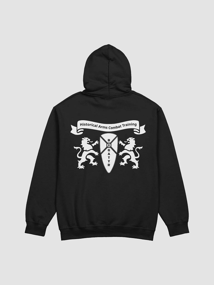 Classic Hoodie - white HACT logo on back product image (1)