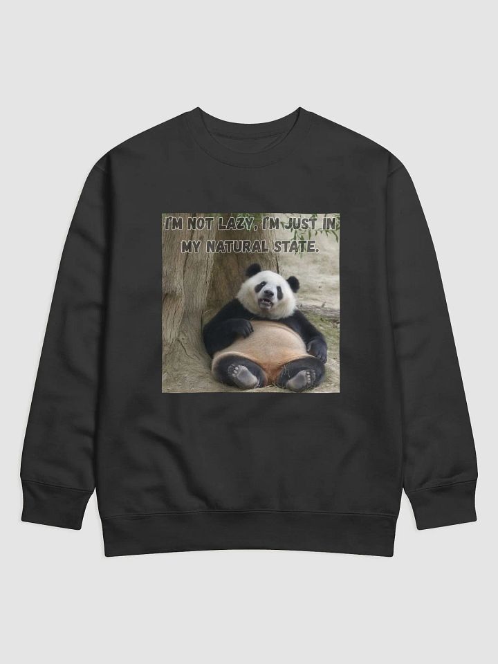 Lazy Panda Mood Sweatshirt product image (1)