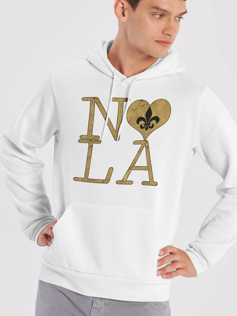 I LOVE NOLA **SUPERSOFT BIGSHOT HOODIE** (FULL GOLD WRAP) product image (48)