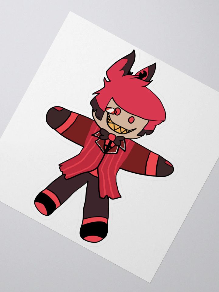 Gingerbread Alastor Sticker product image (2)