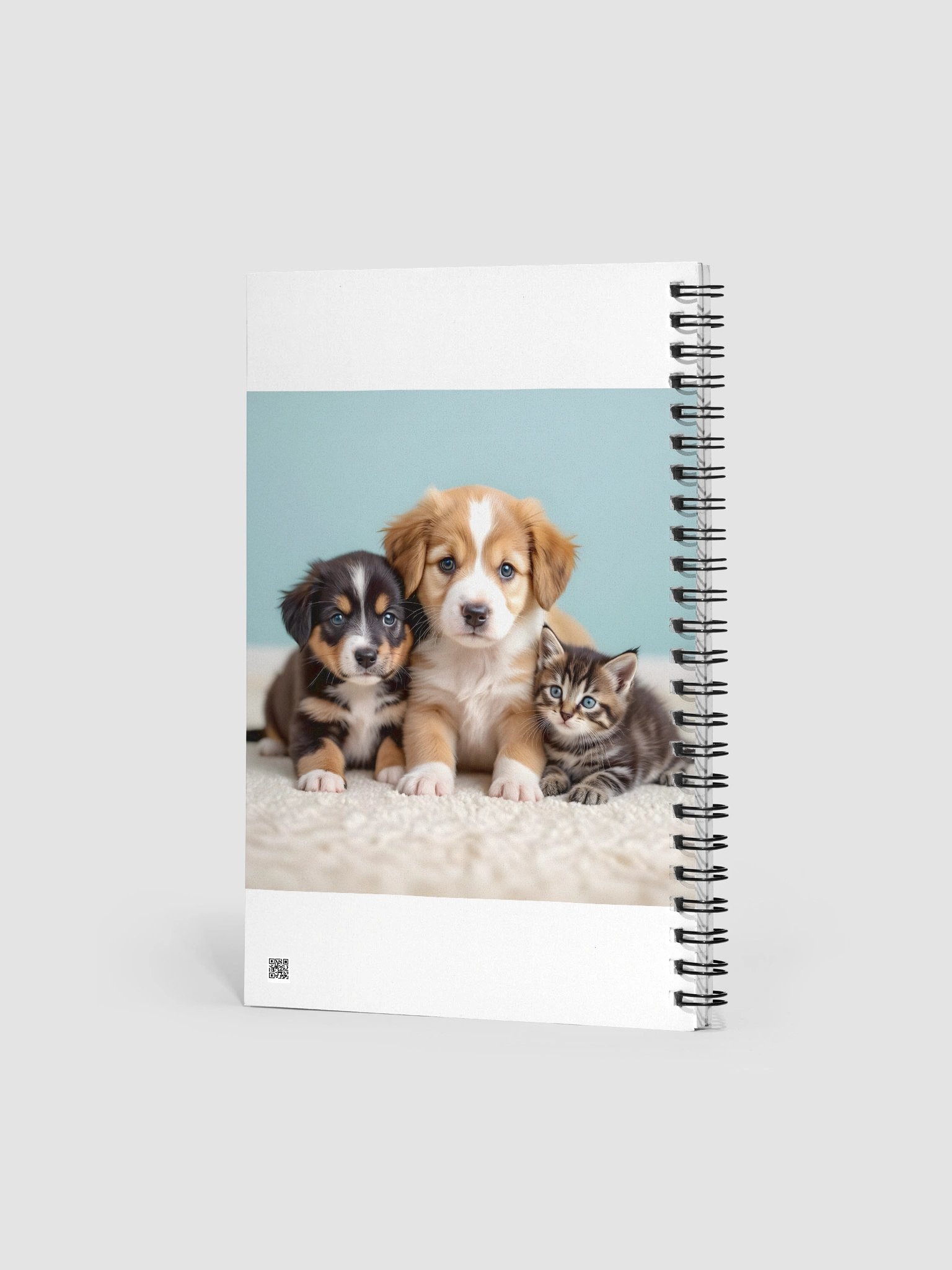Paws and Pages Spiral Notebook product image (2)