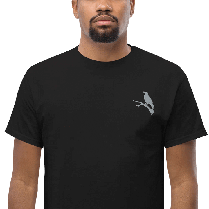 Embroidered Raven T-Shirt product image (1)