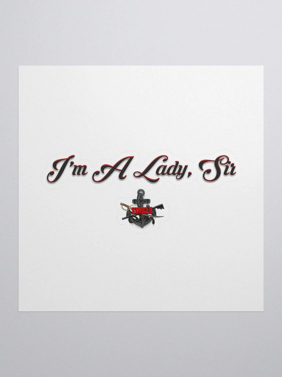 Ladies - Lady, Sir Stickers product image (1)