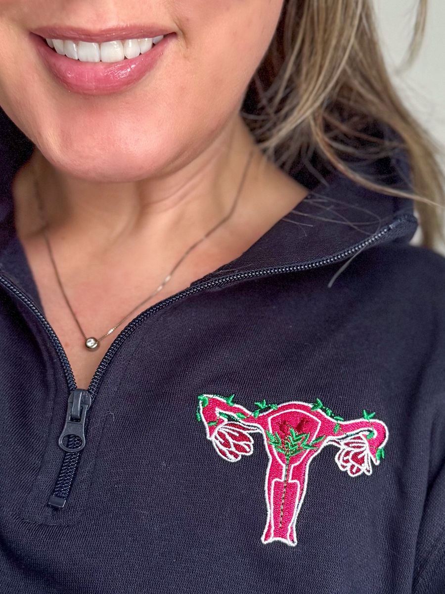 all hail the uterus (zip up, colorful stitching) product image (22)
