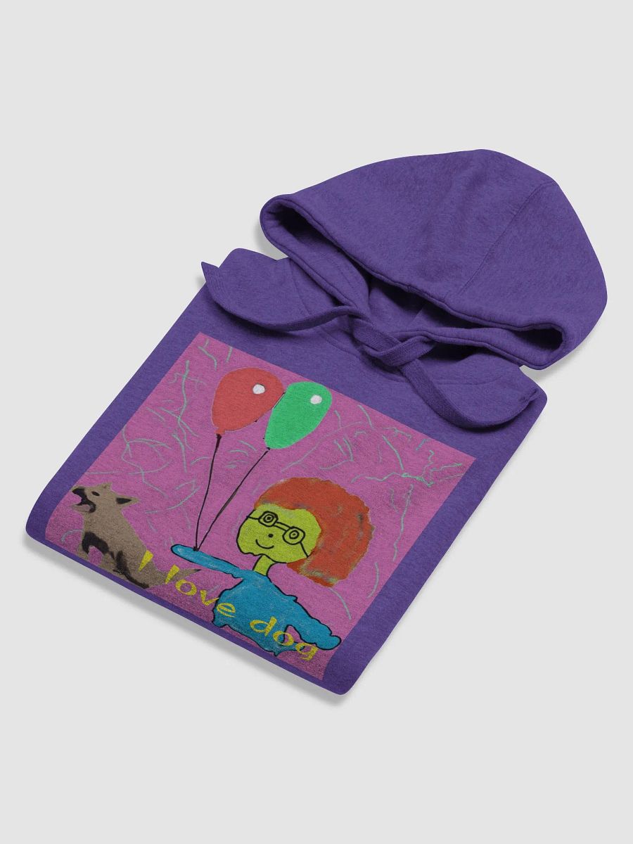 Cotton Heritage Unisex Premium Hoodie: i love dog product image (75)