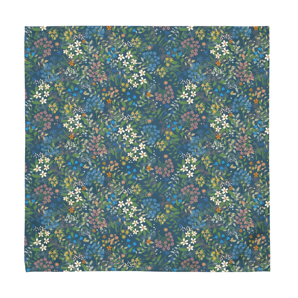 Variety Set of 4 Napkins Featuring Midnight Blues Bluebirds product image (3)