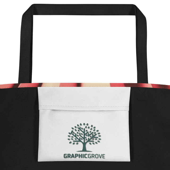 All-Over Print Large Tote Bag with Pocket - Graphic Grove product image (2)