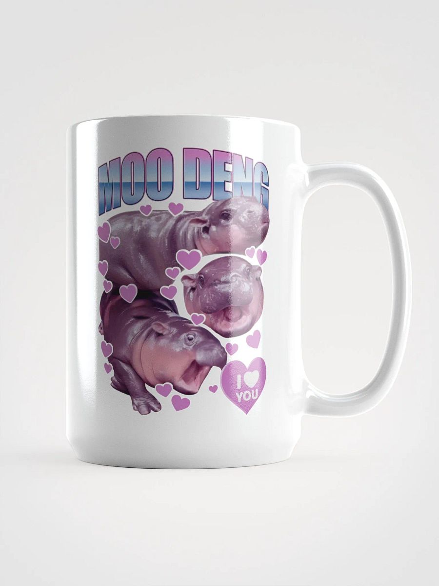 Moo Deng Cute Baby Hippo Mug product image (1)
