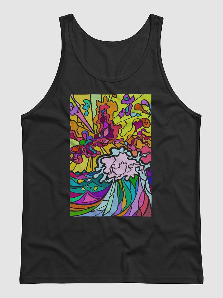 Vibrant Wave Tank - Wave at Sunset product image (3)