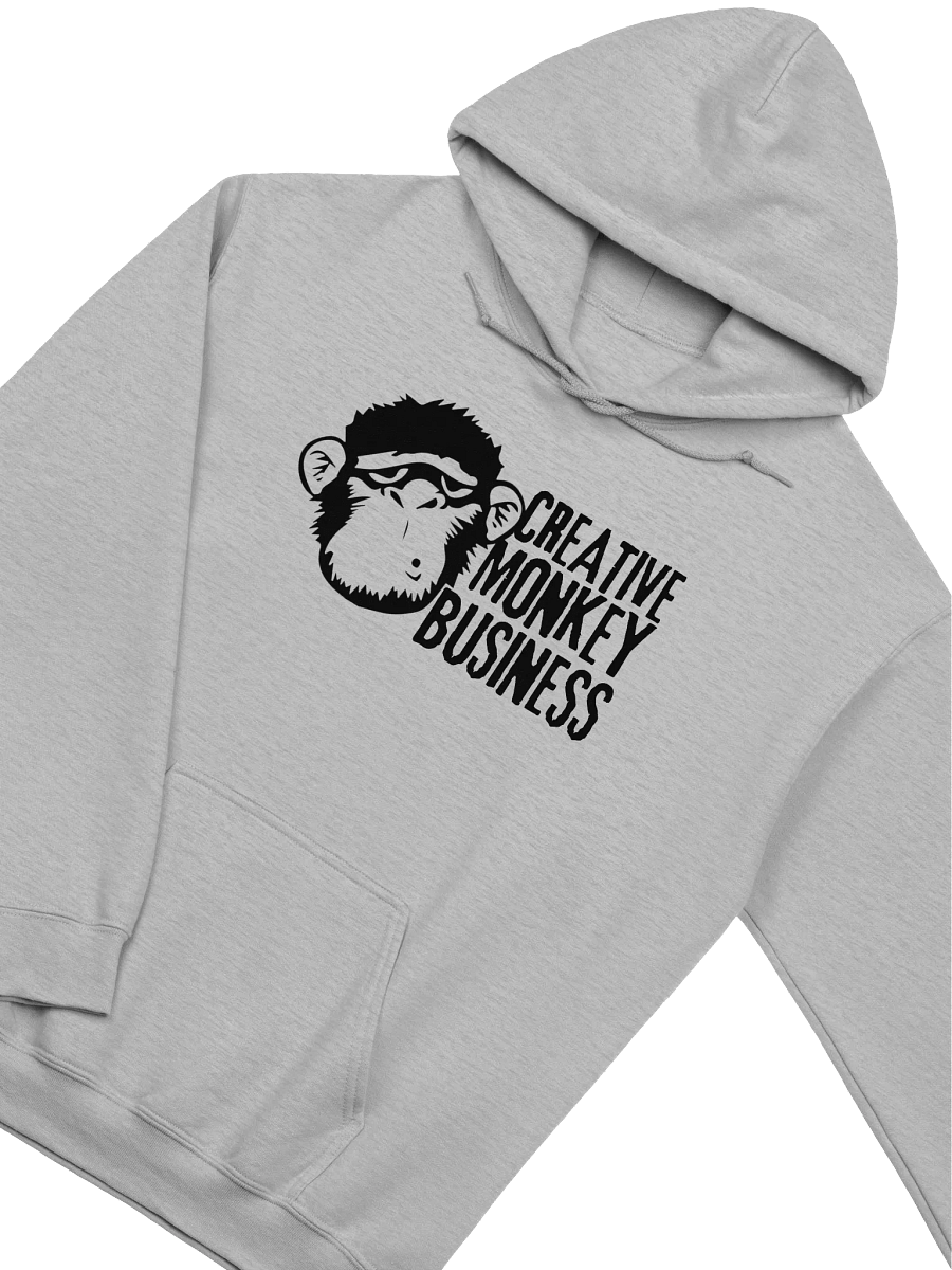 Creative Monkey Sport Grey Classic Hoodie product image (3)