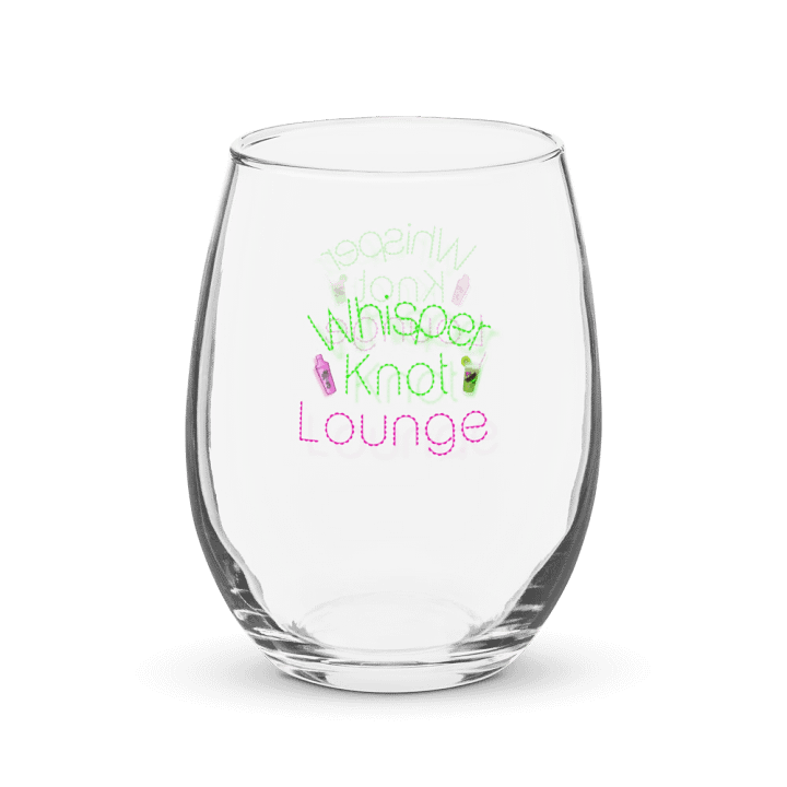 Whisper Knot Lounge Stemless Wine Glass product image (1)