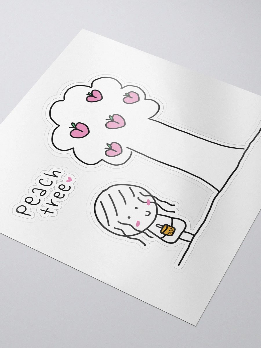 Peach Tree Sticker product image (3)