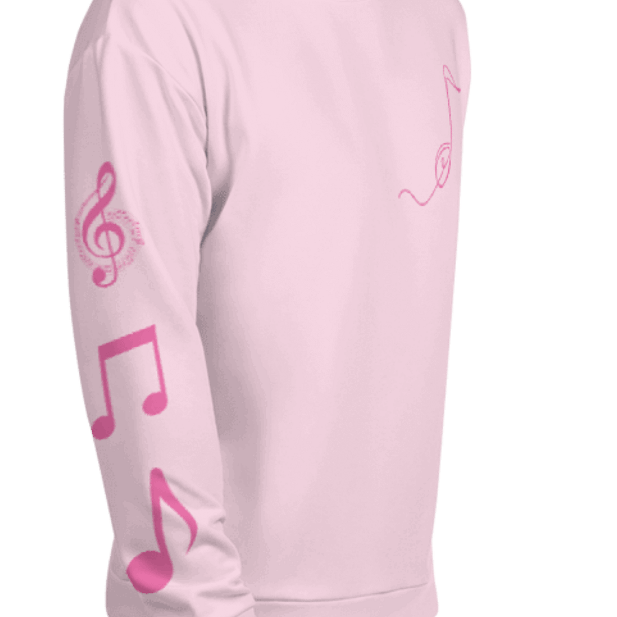 Band Geeks Rule Sweatshirt | Light Pink product image (7)