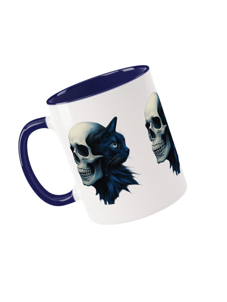 Skull & Cat Fusion Ceramic Mug product image (38)