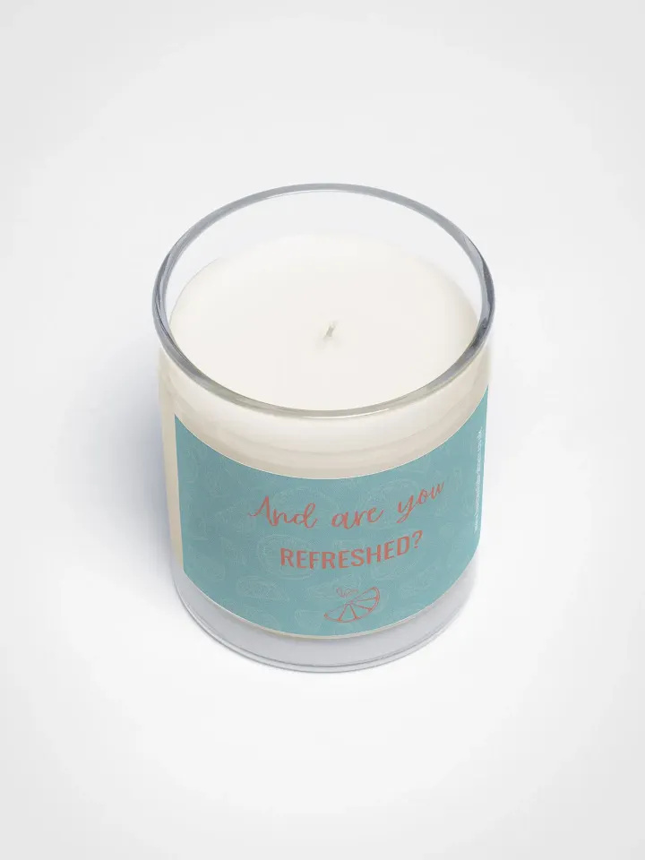 And Are You Refreshed? - Peach Candle product image (1)
