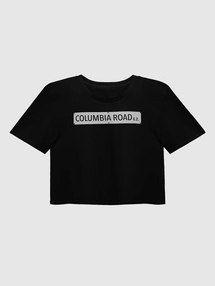 Columbia Road E.2. Women's Crop Top (Black) product image (1)