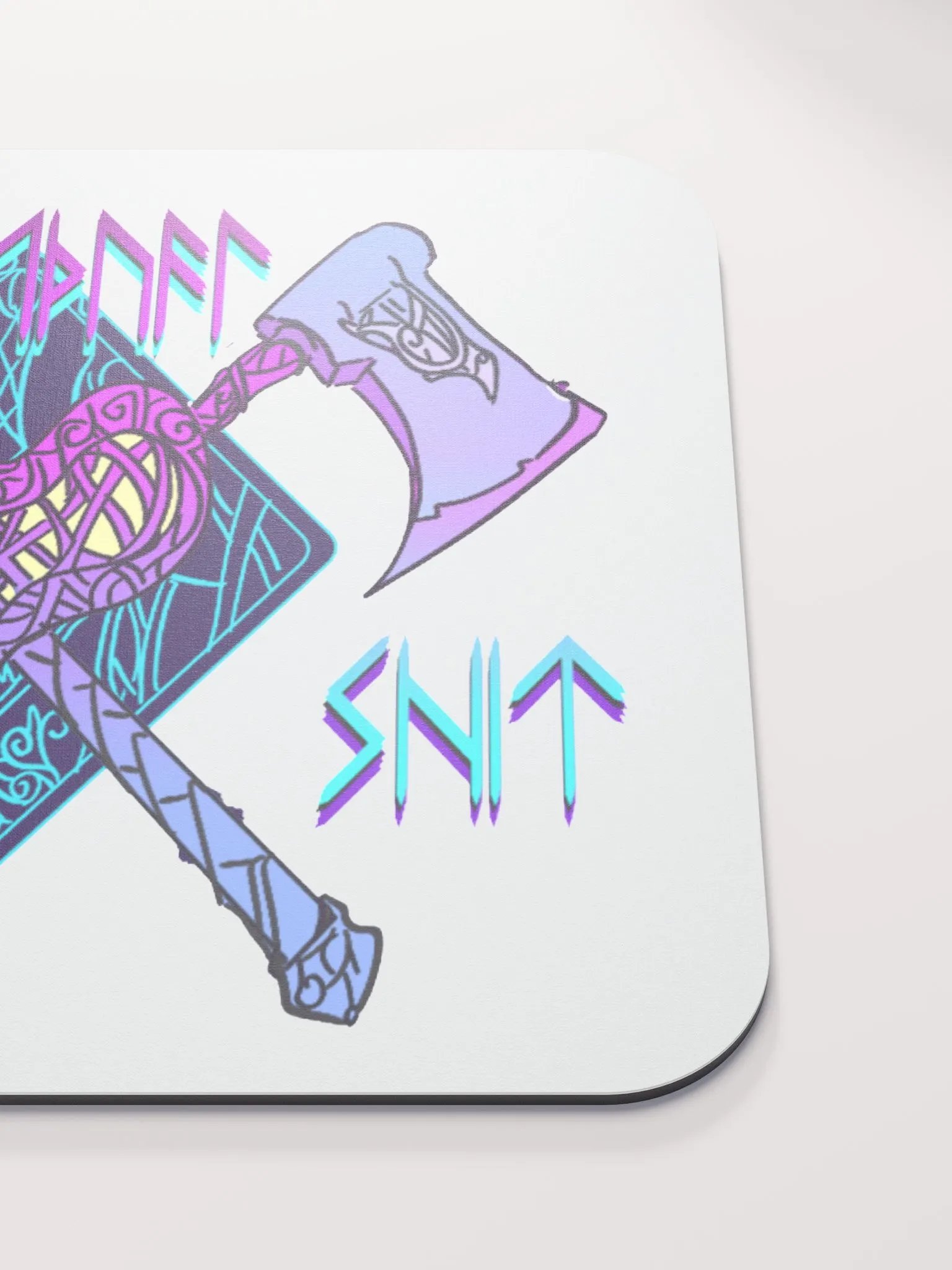 Bi-Viking Pride Heart Mousemat product image (5)
