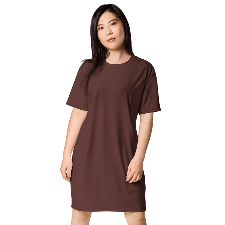 Minimalist Athleisure Chic T-Shirt Dress product image (1)
