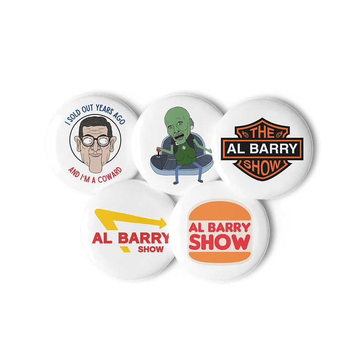 AL Barry Show Pin Set product image (2)