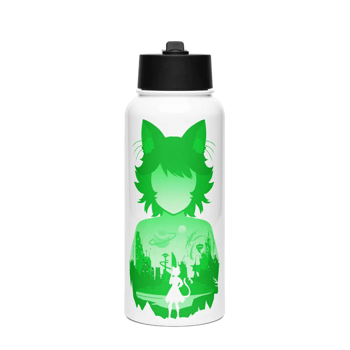 Cyber Kitty (Stainless Steel Bottle) product image (1)