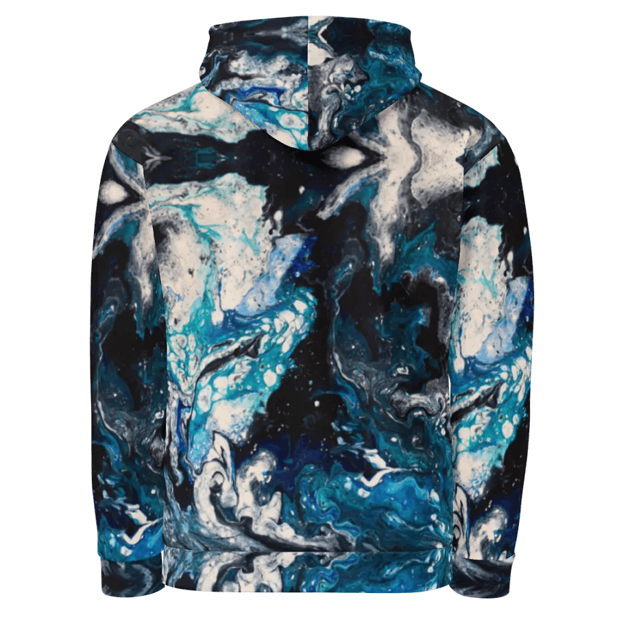 Abstract Water Hoodie product image (3)