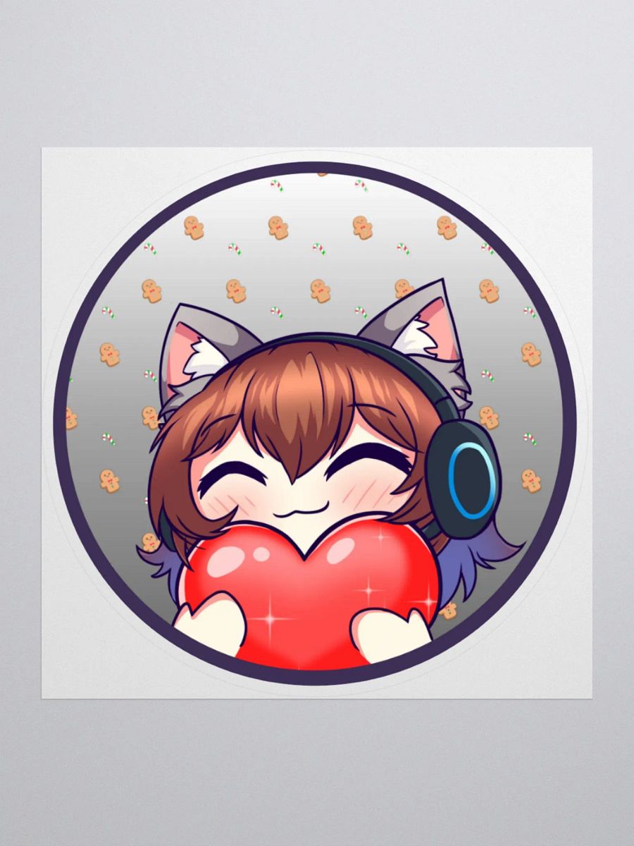 Ginger-Cat Love Sticker product image (3)