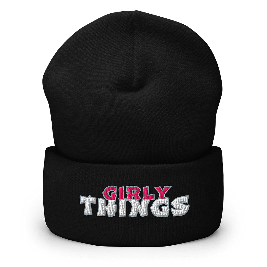 Playful Pink Beanie for Cuffing Season product image (2)