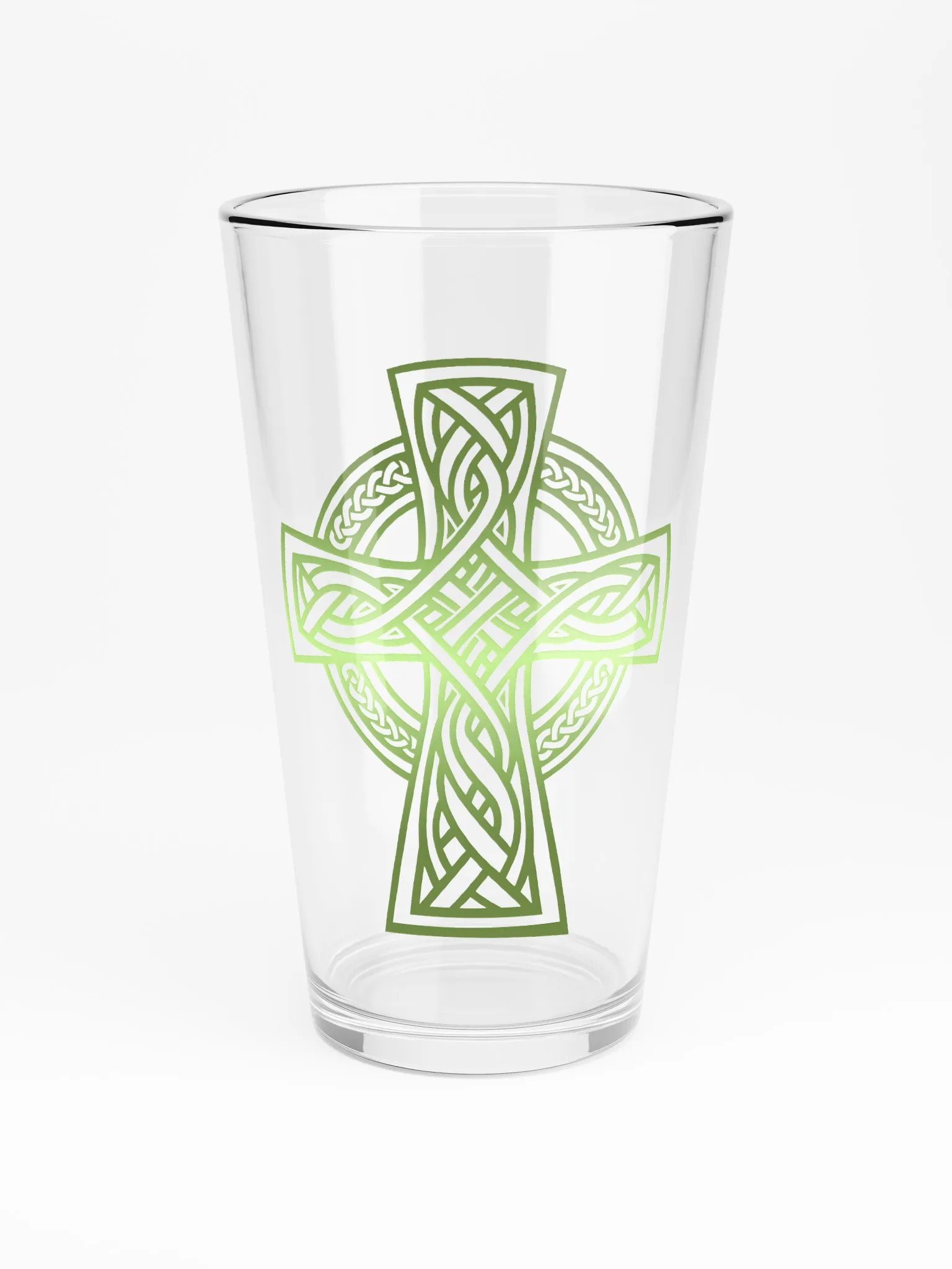 Viking Celtic Cross Pint Glass product image (3)