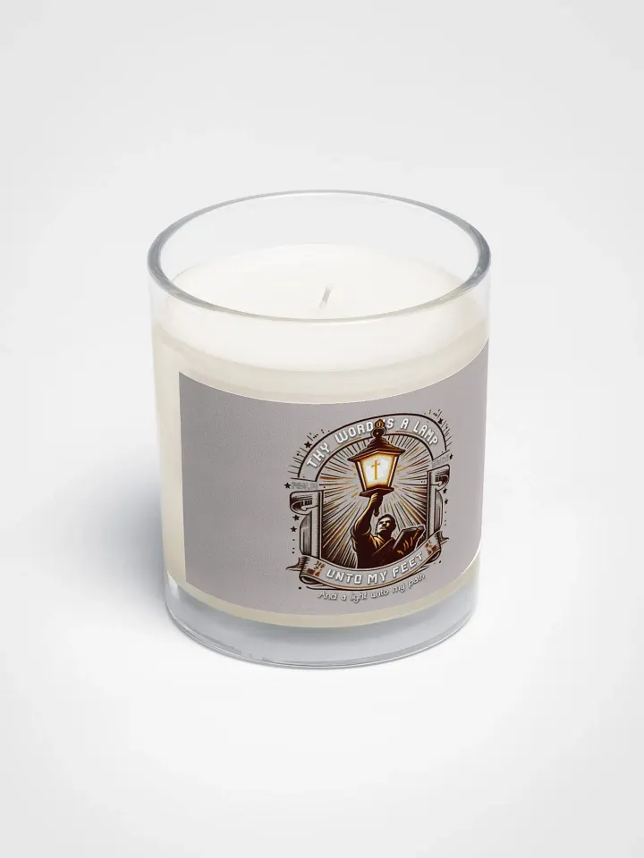 Thy Word is a Lamp Soy Wax Candle product image (2)