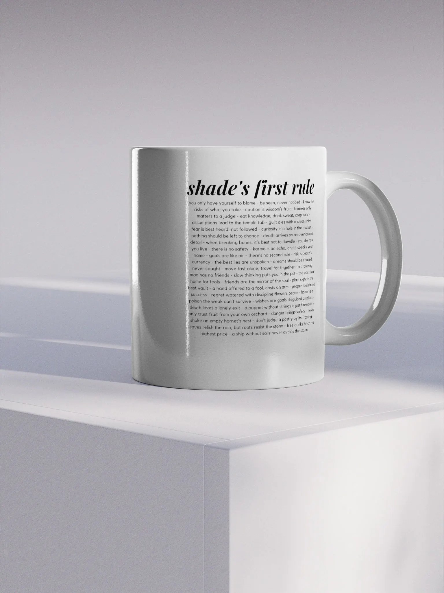 Coffee Mug - Shade Rules product image (4)