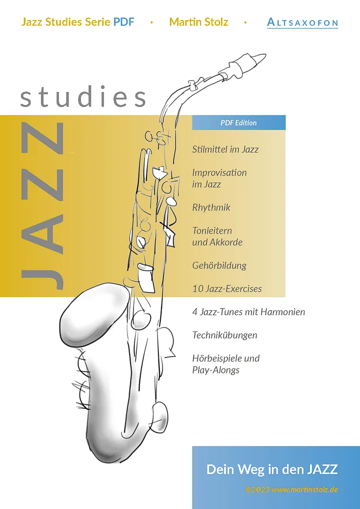 Jazz Studies Altsaxofon (deutsche Version) product image (1)