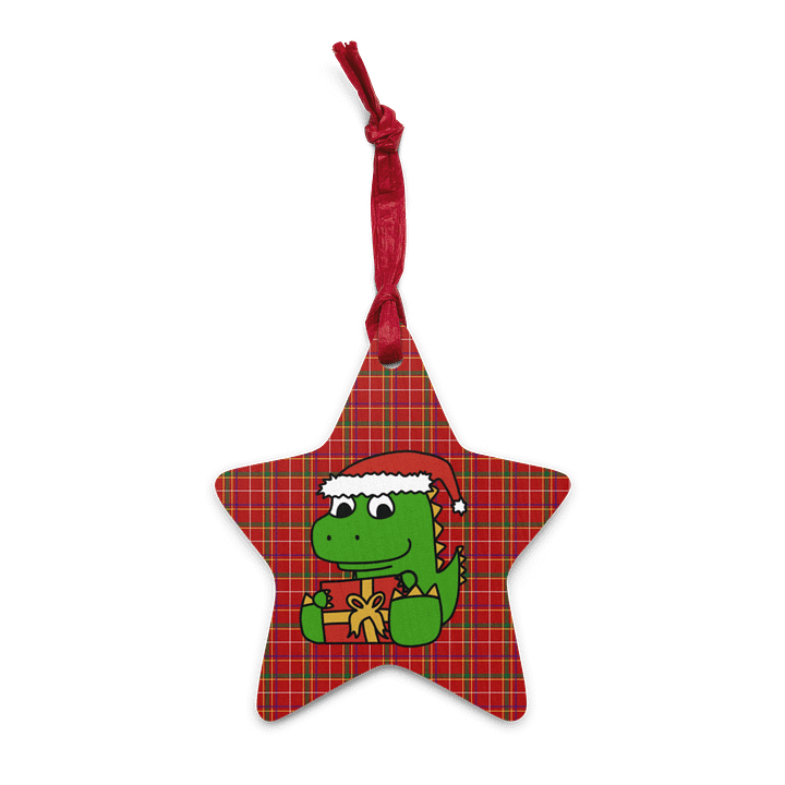 Holiday Gifties Wooden Ornament product image (1)