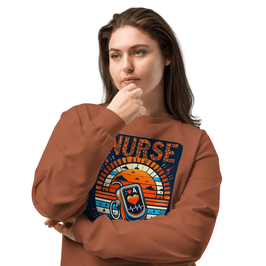 Heart Saver Nurse Long Sleeve Shirt product image (8)