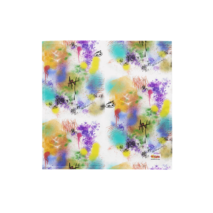 SplatterWear #4 Bandana/Rainbow product image (1)